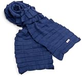 Echo Women's Solid Woven Sewn Pleats Scarf