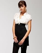 Ruffle Bodice Knit Dress