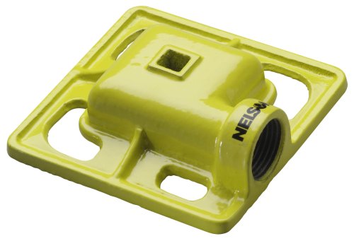 LR Nelson Cast Iron Square Spray Pattern Stationary Sprinkler Head #50951