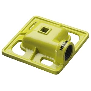 Nelson Cast Iron Square Spray Pattern Stationary Sprinkler Head 50951 by 
