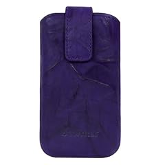 Original Blumax � Wished Lila Ledertasche f�r Apple iPhone 4 / iPhone 4S mit R�ckzugfunktion , Handytasche , Case , H�lle , Etui , Slide , Display Schutz , Secure (100% Passgenau !!)
