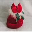 Santa Kitty Ornament