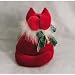 Santa Kitty Ornament