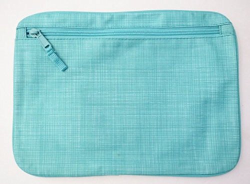 Thirty One Pocket-A-Tote in Turquoise Cross Pop EMBROIDERED