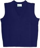 Classroom Men's Plus-Size Adult Unisex V-Neck Sweater Vest 2Xl-3Xl