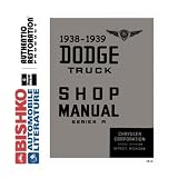 1938 1939 DODGE TRUCK SERIES R Shop Service Manual CD by Dodge
