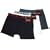 3 er Set Herrenboxer-Retroshorts von Hombre, Baumwolle mit 5% Elasthan in 2 Farbvarianten