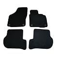 Sakura Car Mats in Black for Volkswagen Golf MK6 (Fits 2008 on Models)