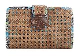 Vera Bradley Tiki Clutch in Bali Blue
