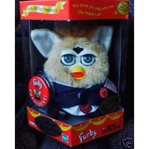 ORIGINAL 1998 FURBY FOR PRESIDENT RARE LIMITED EDITION by
