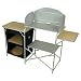 10T Kitchenette Cuisine de camping Argent 145 x 48 x 111 cm