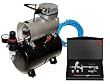 Master Airbrush .2.3.5mm Pro Airbrush 9cc Cup with ABD TC-20T Tank Compressor