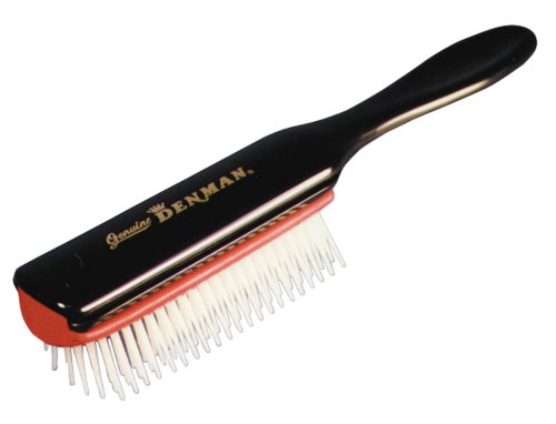 Denman Cushion Brush Nylon Bristles, 7-Row