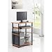 Furinno 99722LC/BK (10016LC/BK) Home Laptop Notebook Computer Desk Table, Easy Assembly, Light Cherry and Black Finish