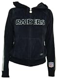 Oakland Raiders Velour Zip Thru