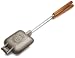 Rome's #1105 Square Jaffle Iron with Steel and Wood Detachable Handles