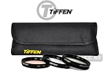 Tiffen 82mm Photo Essentials Kit with UV Protector, 812 Color Warming, Circular Polarizing Glass Filters and 4 Pocket Pouch
