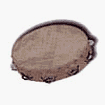 10 &acute; Tambourine - Wood Shell - B001L8KD52