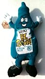 HEINZ KETCHUP Advertising Plush Embroidered EZ SQUIRT Beanie Baby STELLAR BLUE (9