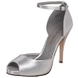 Colorful Creations Women's Jessica Peep-Toe Platform,White,9.5 B US