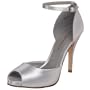 Colorful Creations Women's Jessica Peep-Toe Platform,White,9.5 B US
