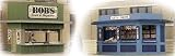 Walthers Cornerstone Series Built-ups HO Scale Newsstands