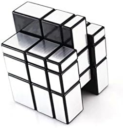 Mirror Blocks Shiny Black Frame Magic Speed Cube Puzzle Brain Teaser