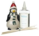 Holiday Reed Diffuser,Penguin,Sugar Plum Frangrance