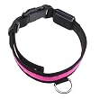 Adjustable LED Illumination Pet/Dog Collar, Large, Pink Adjustable LED Illumination Pet/Dog Collar, Large, Pink