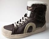 Evisu - $200 EVISU QUILTOR HI TOP Leather Fur Boots Shoes US 12