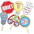 Set Of 6 Classroom Management Signs