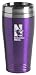 Northwestern University - 16-ounce Travel Mug Tumbler - Purple