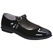 Girls' Cherokee® Hanselena Dress Shoes - Black Patent