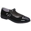 Girls' Cherokee® Hanselena Dress Shoes - Black Patent
