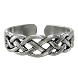 Sterling Silver Celtic Knot Toe or Pinky Ring Body Jewelry