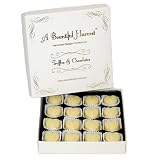 Solid Belgian White Chocolate Hearts - 16pc