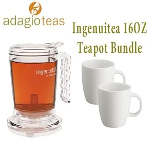 Adagio Ingenuitea 16OZ Teapot Bundle by Adagio