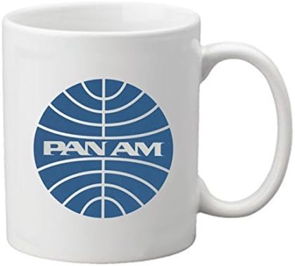 PAN AM AIRLINES Custom Personalized coffee cup Decorative Ceramic water coffee mug - From Zeroend Design