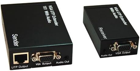 VGA UTP Extender 1x1 Splitter w/Audio