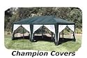Champion 12 X 20 Screen House Gazebo GREEN