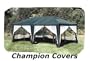 Champion 12 X 20 Screen House Gazebo GREEN