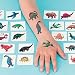 6 Dinosaur Tattoos - Assorted Designs_s-1