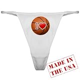 Artsmith, Inc. Classic Thong I Love Basketball - Small