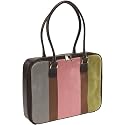 Mango Tango Canvas Stripe Laptop Bag