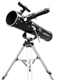 Saxon 767AZ Astronomy Sky and Land Telescope with Barlow Lens
