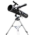 Saxon 767AZ Astronomy Sky and Land Telescope with Barlow Lens