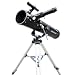Saxon 767AZ Astronomy Sky and Land Telescope with Barlow Lens
