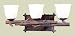 Troy Lighting B9584GBZ Cambria Four Light Bath Fixture