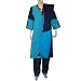 Indian Salwar Kameez Cotton Embroidered Dress Size 1X (slk340d)