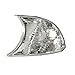 Drivers Park Signal Corner Marker Light Lamp Clear Lens Replacement for BMW E46 63126904307